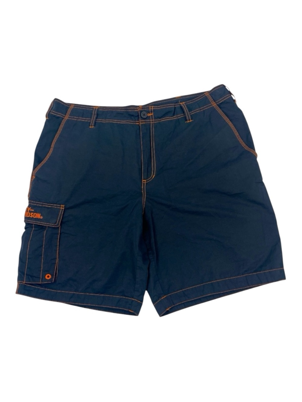 Harley-Davidson Men's Black Cargo Shorts